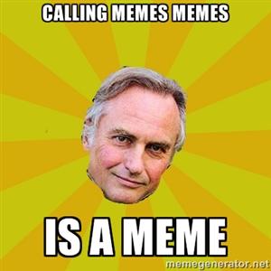Resultado de imagem para Richard Dawkins meme em portugues